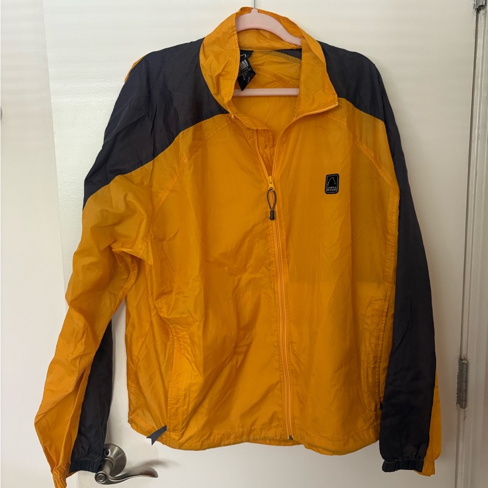 Yellow and Black Wind Breaker
